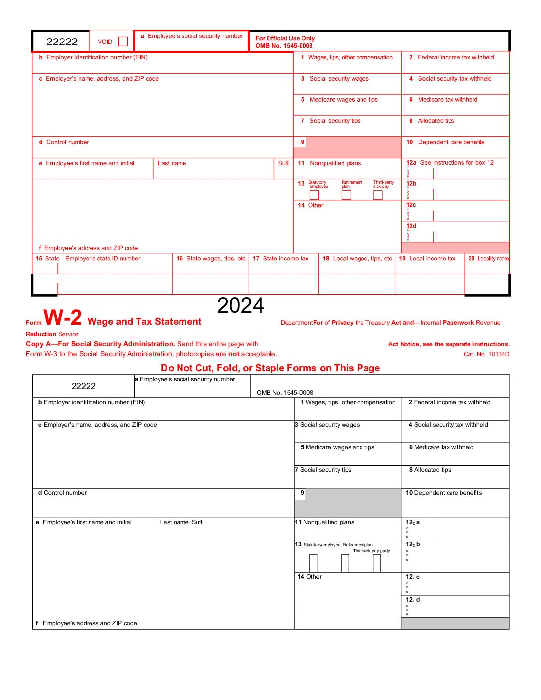 Demystifying the W2 Form: Everything You Need to Know - Simple Forms ...