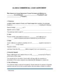 ALASKA COMMERCIAL LEASE AGREEMENT TEMPLATE pdf Alaska Commercial Lease Agreement Templates