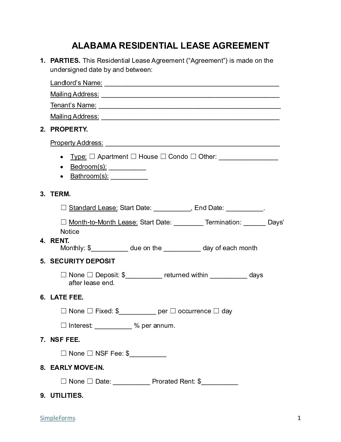 Alabama-Residential-Lease-Agreement-Template