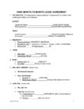 Iowa Month to Month Lease Agreement Template 1 pdf Iowa Month-to-Month Lease Agreement