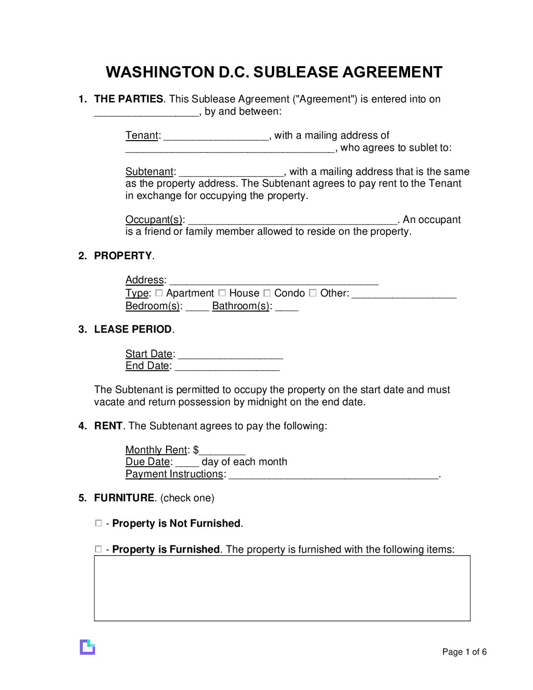 Sublease-Agreement