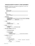 arkansas month to month rental agreement pdf Arkansas Month-to-Month Lease Agreement Template
