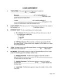 loan agreement 1 pdf Generate Loan Agreement Templates PDF | Word | Excel | ODT