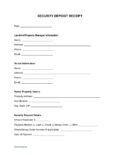 SECURITY DEPOSIT RECEIPT TEMPLATE 1 pdf Security Deposit Receipt Template