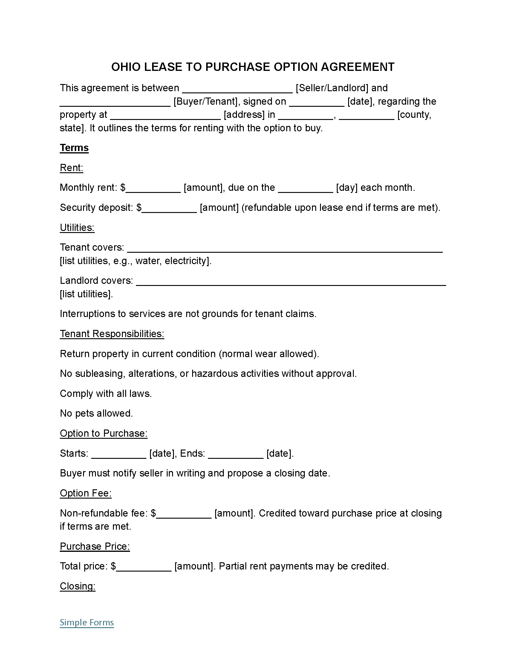 Ohio-Rent-to-Own-Purchase-Option-Agreement-Template