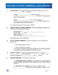 Oklahoma Commercial Lease Agreement Template 2 pdf 1 Oklahoma Standard Commercial Lease Agreement Templates