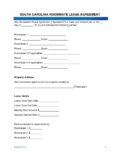 South Carolina Roommate Rental Lease Agreement Template 1 pdf 1 South Carolina Room Rental Lease Agreement Template